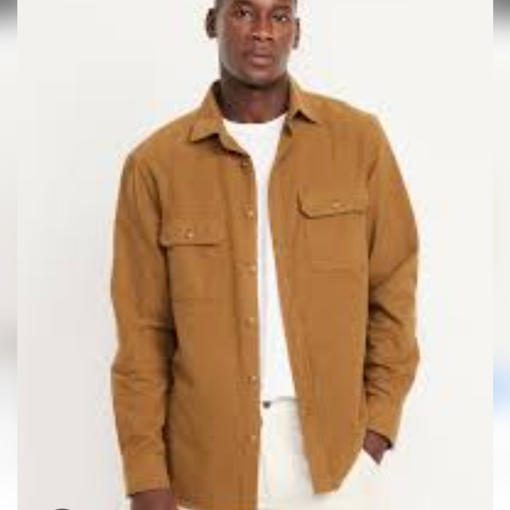 Gap |Soft Brushed Cotton Flannel Shirt/ Jacket